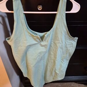 torrid Mint Green Scoop Neck Bodysuit